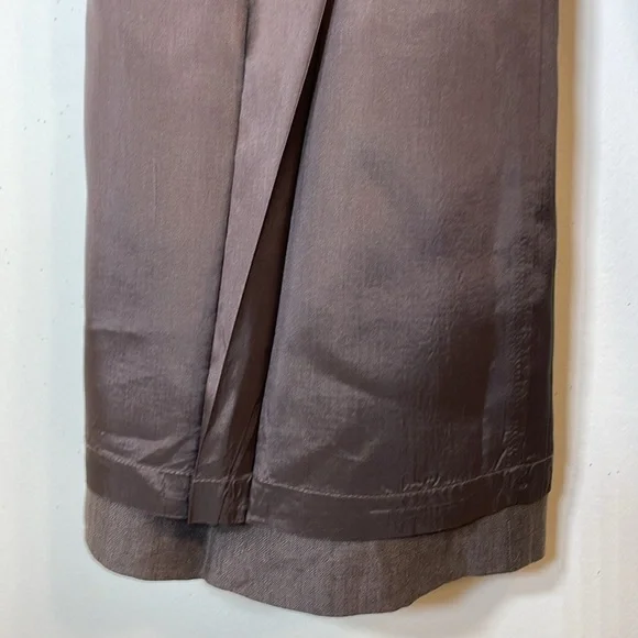 Anne Klein Linen Silk Blend Palm Springs Earth Double Layer Dress Pants. 14. NWT - Picture 12 of 12